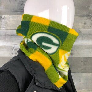 NFL Green Bay Packers neck gaiter neck warmer fleece Scarf Tube Earmuff Gator
